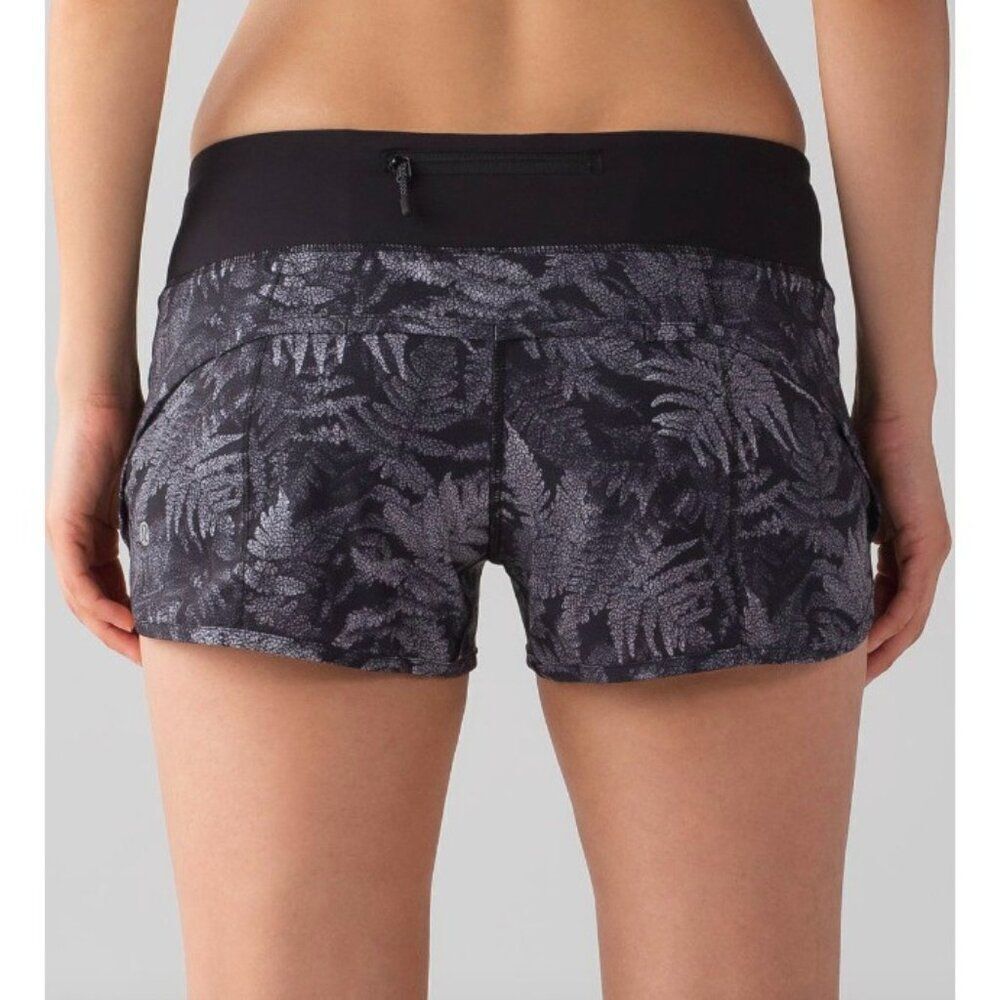 Lululemon Womens Size 6 Speed Short 4-way Stretch 2.5" Kindred Spirit Multicolor - Picture 2 of 10